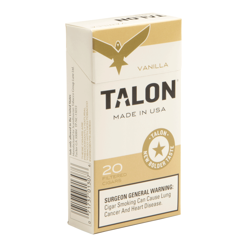 Talon Filtered Cigars Vanilla Cigars